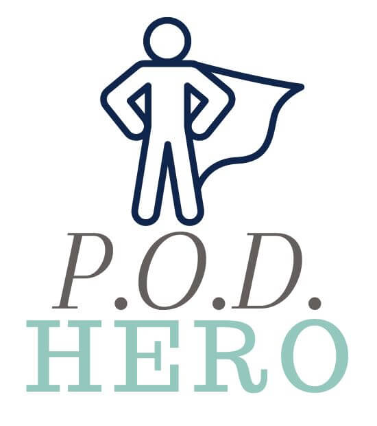 Print on Demand Hero Logo